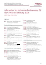 AVB [pdf] - Prisma Kreditversicherungs AG