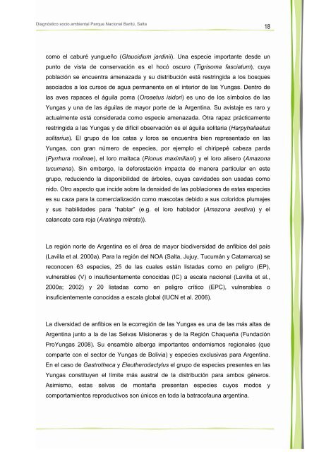 Descargar archivo en formato pdf. - FundaciÃ³n ProYungas