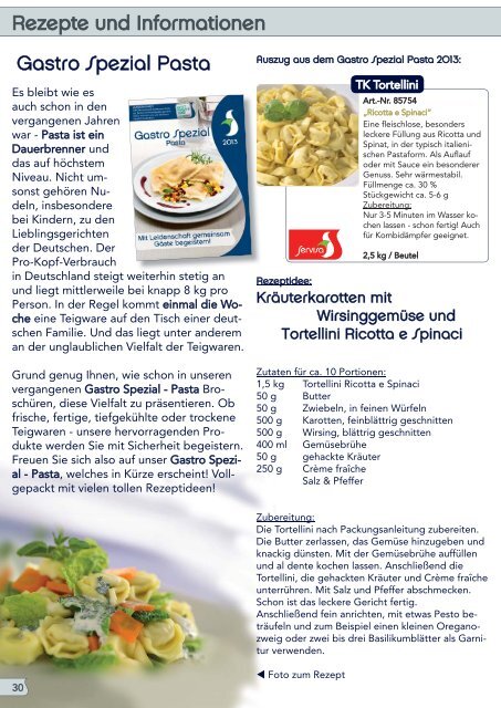 Gastro Spezial Regional - Juli 2013 - Recker Feinkost GmbH