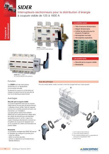 Page catalogue - Socomec