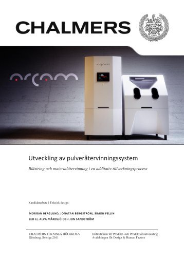 Rapport - Teknisk Design