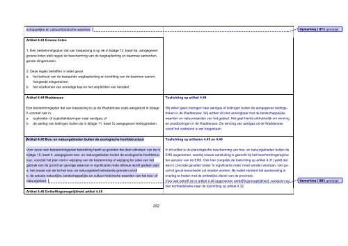 Nota reacties en commentaar - Provincie Groningen