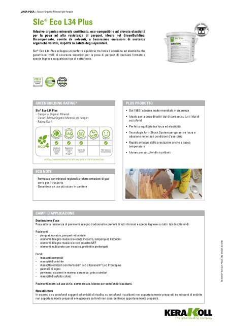 slc Eco L 34 Plus.pdf - Maifredi Costruzioni