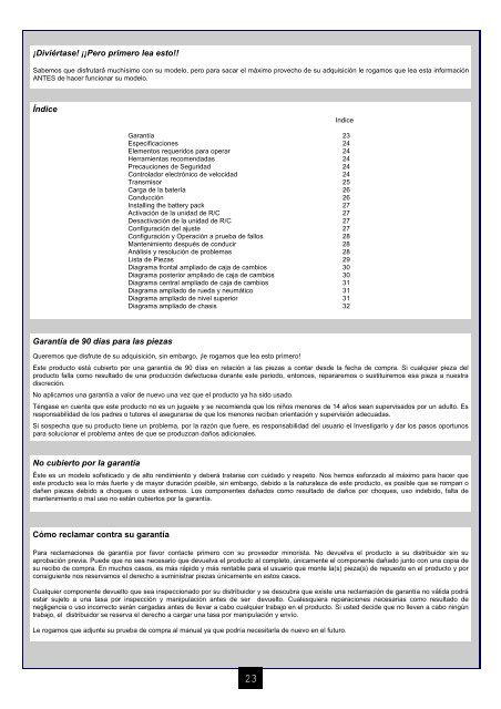 Scout Manual ENG - German Rc