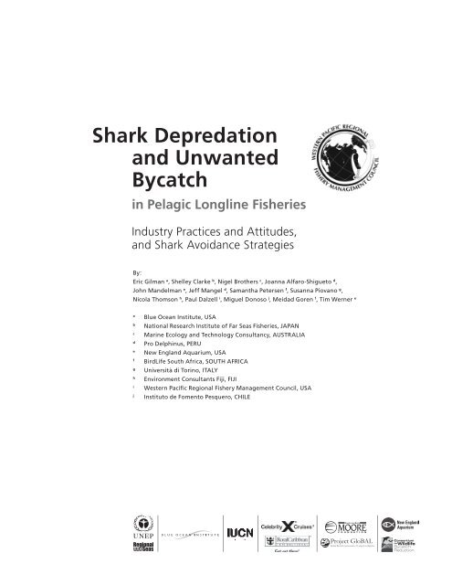 Shark Depredation and Unwanted Bycatch in Pelagic Longline