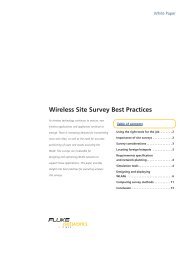 Wireless Site Survey Best Practices White Paper - Tequipment.net
