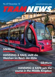 HANNING & KAHL stellt die Weichen im Reich der Mitte SilkWorm ...