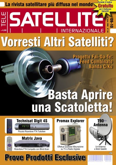 Vorresti Altri Satelliti? - TELE-satellite International Magazine