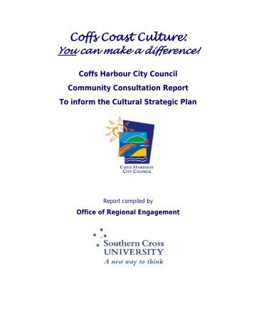 YOU can make a difference! – Community Consultation Report