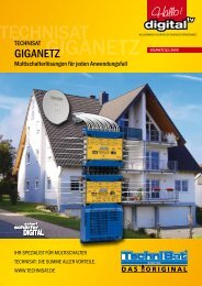 TechniSat Multifeed-Schelle Vario – Erweiterung Für Multifeed-Schiene, Für LNBs Mit 40 Mm Durchmesser