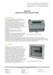 Datenblatt Digital Gas Controller g-flexx.base GF03 - contronix