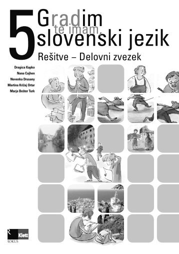 Gradim slovenski jezik 5 - reÅ¡itve delovnega zvezka