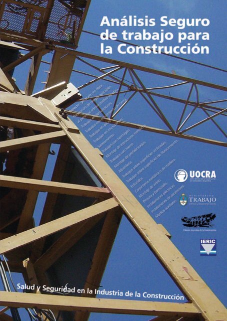 AnÃ¡lisis seguro de trabajo para la construcciÃ³n - OIT/Cinterfor