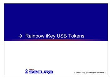 Rainbow iKey USB Tokens