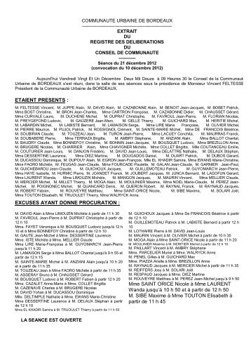 Syndicat Intercommunal des Bassins Versants Artigue ... - La CUB