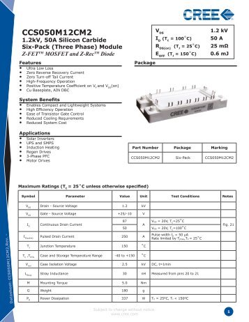 CCS050M12CM2 - Richardson RFPD