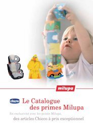 Der Milupa- Prämien-Katalog