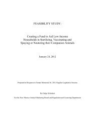 FEASIBILITY STUDY - Regulation and Licensing Department