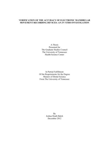 Master thesis service quality