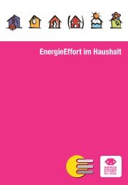 EnergieEffort im Haushalt