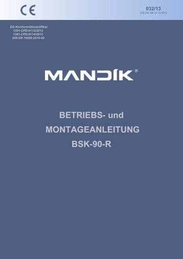 Betriebsanleitung [pdf] - mandik.de