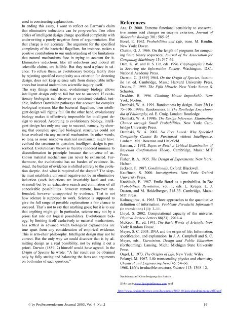 Vol. 1, No. 1 Vol. 4, No. 2 - Professorenforum