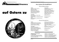 Fastenzeit/Ostern 2002 - Pfarrei Heldmannsberg
