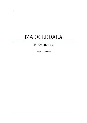 IZA OGLEDALA - ImageShack