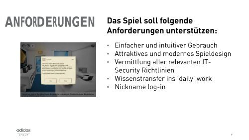 #GD14: Christina Rudrich: adidas IT Security Game