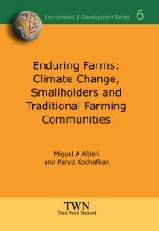 Enduring Farms: Climate Change, Smallholders and Traditional - FAO