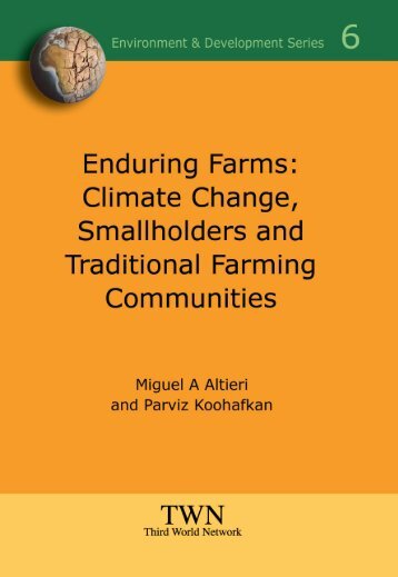 Enduring Farms: Climate Change, Smallholders and Traditional - FAO