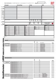 B estellform ular – LARGO - Eternit