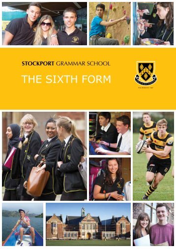 Download the prospectus (pdf) - Stockport Grammar School