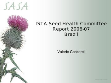 14:30 Seed Health Committee Presentation