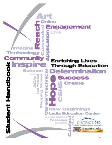 2012-2013 Student Handbook - Carver-Scott Educational Cooperative