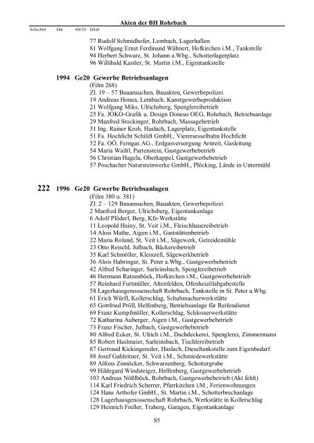 Akten gesperrt - OberÃ¶sterreichisches Landesarchiv