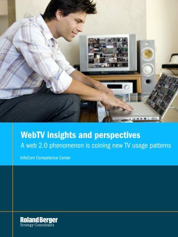 WebTV insights and perspectives - Roland Berger