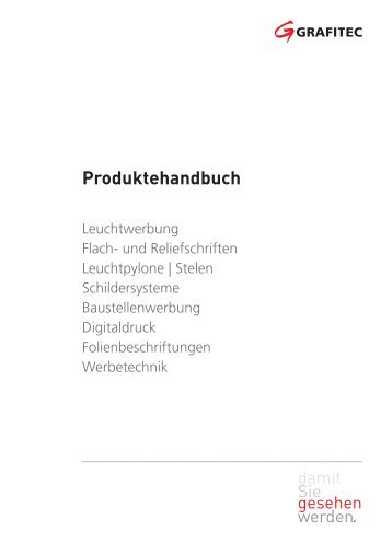 GRAFITEC Produktehandbuch 2014