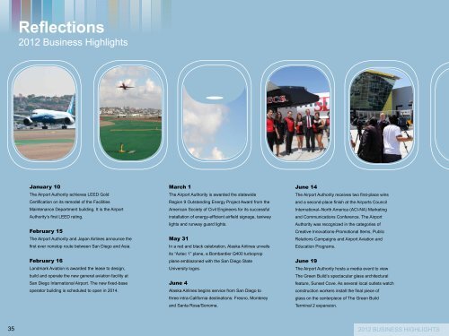 FY 2012 Annual Report - San Diego International Airport