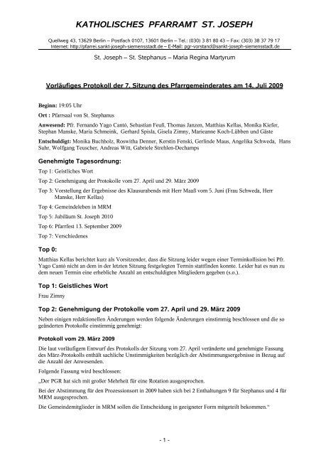 Download pgr-protokoll_2009-07-14_entwurf1.pdf - Katholische ...