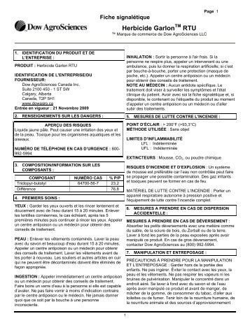 Herbicide Garlon RTU - IVM Experts