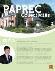 Collectivites - Groupe Paprec