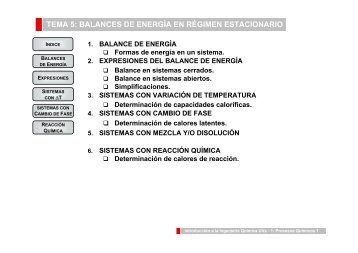 balances de energÃ­a en rÃ©gimen estacionario - IqTMA-UVa