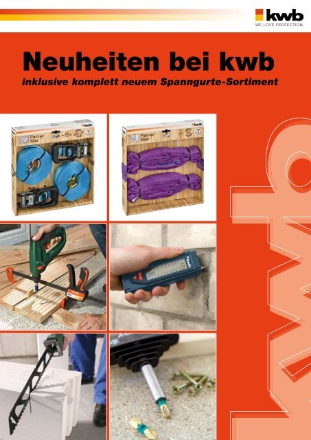 Neuheiten bei kwb - etools24