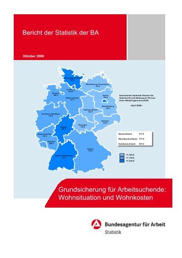 Wohnsituation und Wohnkosten - Statistik der Bundesagentur für ...