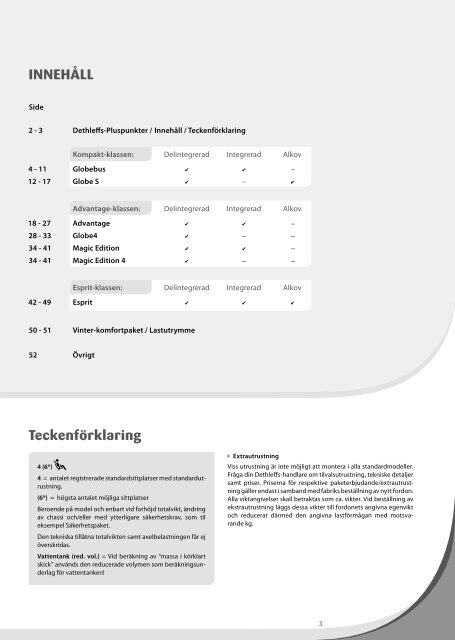 Tekniska data/Prislista husbilar 2013 (3,9 MB) - Dethleffs