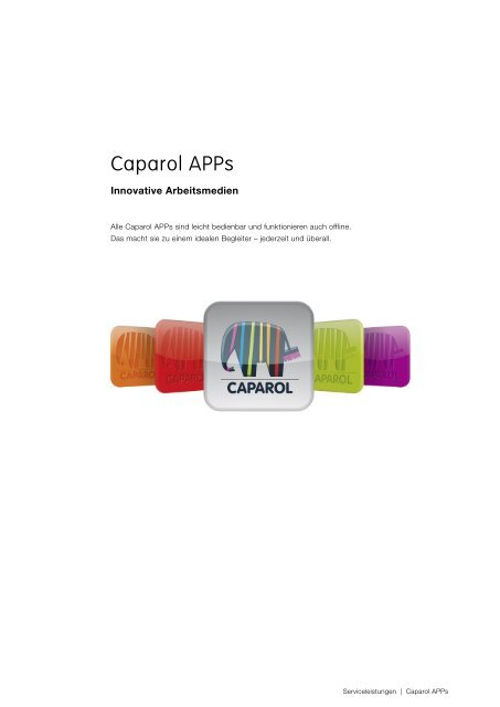 PDF-Download - Caparol