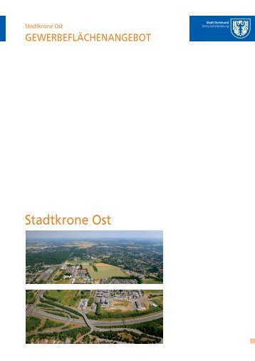 Stadtkrone Ost - WirtschaftsfÃ¶rderung Dortmund