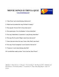 Classic Movie Trivia Questions Ii Trivia Champ