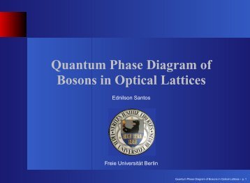 Quantum Phase Diagram of Bosons in Optical Lattices